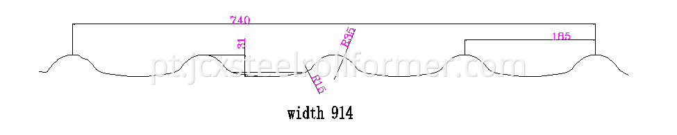 740 profile drawing